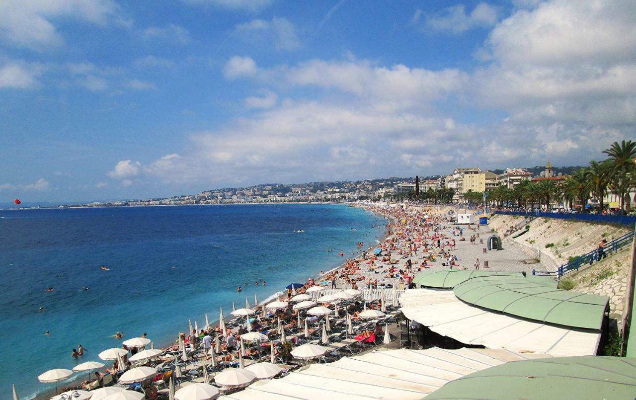 Promenade des anglais Vue mer Nice Extérieur photo